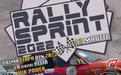 Rally Sprint 2022, în weekend, la Arad
