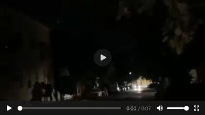 UPDATE/ Spectacol nocturn pe străzile Aradului (VIDEO)