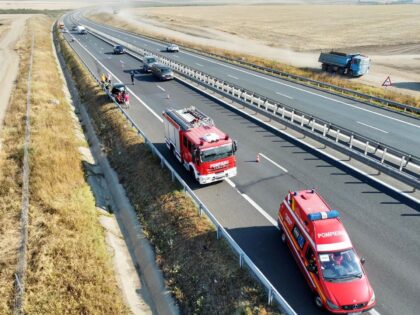 UPDATE/ Accident pe Autostrada Arad – Timișoara. Circulație parțial blocată