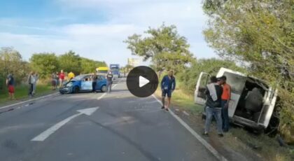 ACCIDENT cu trei VICTIME pe drumul Arad – Timișoara (FOTO + VIDEO) — UPDATE