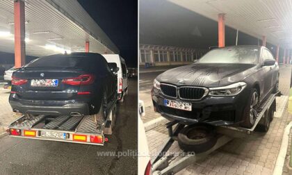 BMW 640D xDrive, căutat pentru confiscare în Germania, depistat la Nădlac