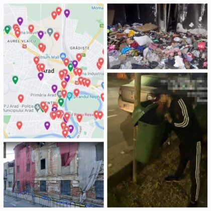 Harta zonelor periculoase din Arad. Prostituție, cerșetorie, scandaluri și multă mizerie