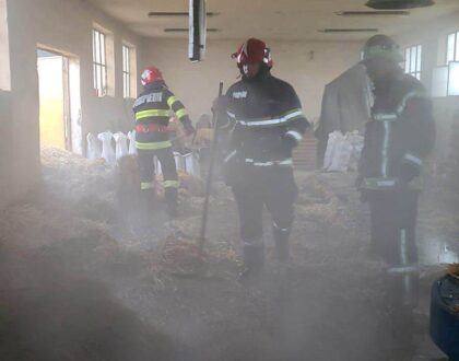 UPDATE/ Incendiu la o fabrică din județ (FOTO)