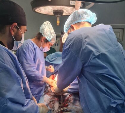 Prelevare de organe și țesuturi, de la un pacient aflat în moarte cerebrală, la Spitalul Județean Arad