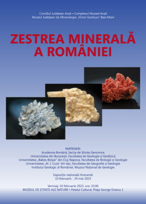 Expoziția itinerantă „Zestrea minerală a României”, la Muzeul de Științe ale Naturii