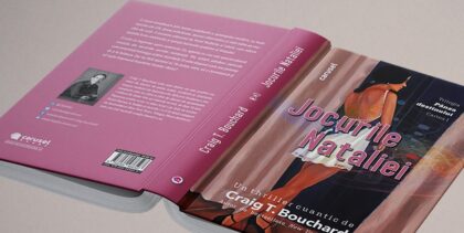 <strong>Craig T. Bouchard lansează cartea <em>„Jocurile Nataliei”</em> — primul volum din trilogia „<em>Pânza Destinului</em>”</strong>