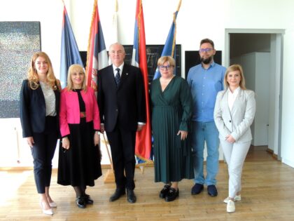 Delegație a UVVG Arad, la Novi Sad