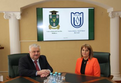Parteneriat între UAV Arad și Universitatea de Stat din Moldova