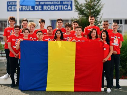 Echipa arădeană de robotică Delta Force va reprezenta România la Olimpiada Globală de Robotică de la Singapore