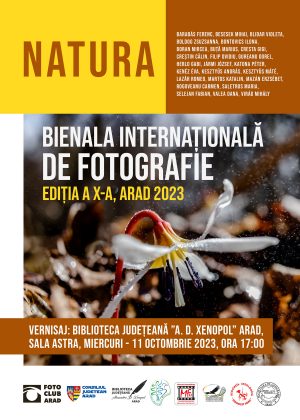 Bienala Internațională de Fotografie „Natura”, la Arad
