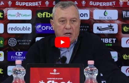 VIDEO: Rednic, despre ratarea play-off, neobținerea licenței pentru Conference League și partida cu FC Voluntari