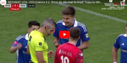 UTA trece de FCU Craiova și continuă să spere la PLAY-OFF (VIDEO)