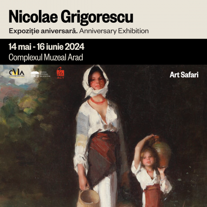 Una dintre cele mai frumoase opere de Nicolae Grigorescu, expusă în premieră la Muzeul de Artă Arad