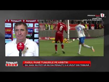 Hagi furios după meci! Ce a spus despre UTA – Farul (VIDEO)