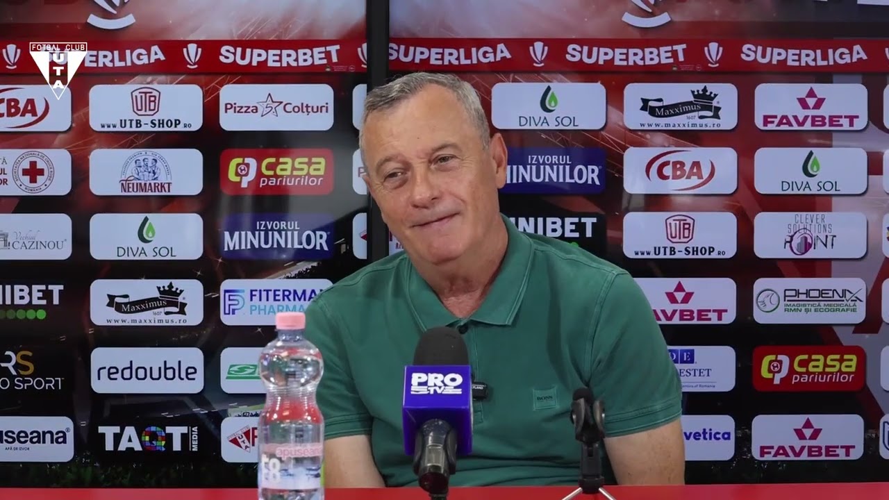 Mircea Rednic a discutat despre meciul dintre UTA și Oțelul