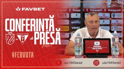 Mircea Rednic despre FC Botoșani – UTA: Să venim cu un rezultat pozitiv (VIDEO)