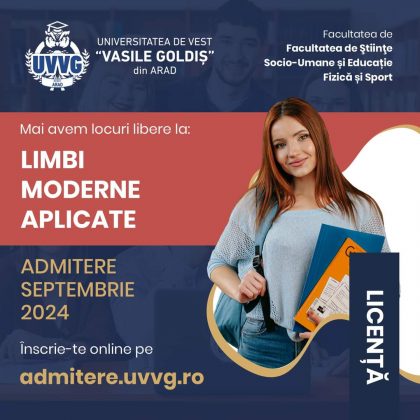 Studierea Limbilor Moderne – o opțiune educațională de actualitate la UVVG Arad