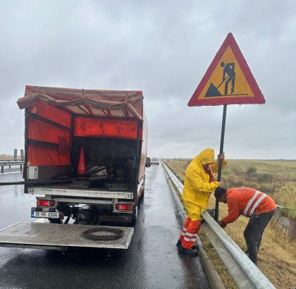 Atenție șoferi! Lucrări pe drumurile naționale și Autostrada A1, săptămâna aceasta