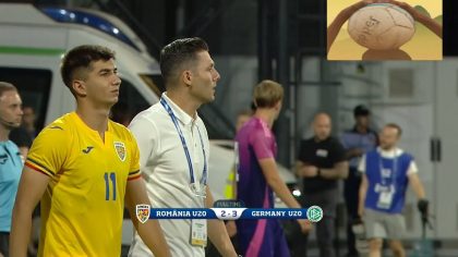 România (U20) a cedat la Arad în fața Germaniei (VIDEO)