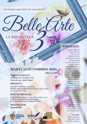 „Belle Arte la Bibliotecă”, la a treia ediție