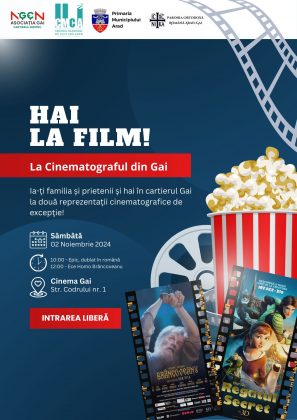 „Caravana filmelor“, la Cinematograful „Solidaritatea“ din cartierul Gai