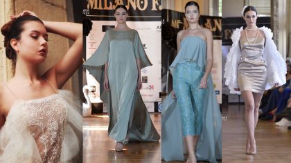 Modele arădene, pe scena Milano Fashion Week (FOTO)