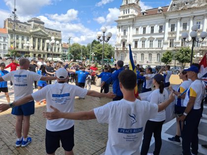 Peace Run a ajuns la Arad
