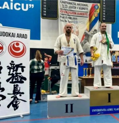 Polițist arădean, calificat la Campionatul European de karate kyokushin