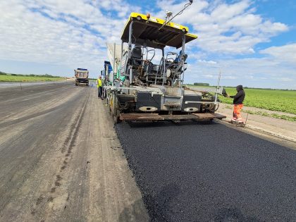 Stadiul lucrărilor la noul drum de legătură dintre DN 69 Timișoara – Arad și Autostrada A1 a depășit 65%