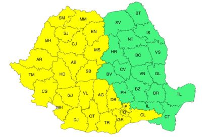 Valul de cădură persistă. Încă un cod galben a fost emis pentru județul Arad