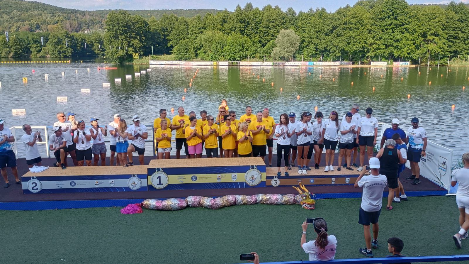 West Sport Arad a obținut medalia de aur la Campionatul Național de Dragon Boat (FOTO)