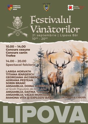 Festivalul Vânătorilor la Lipova Băi. Care sunt principalele atracții și programul evenimentului