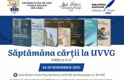 „Săptămâna Cărții” la Universitatea de Vest „Vasile Goldiș” din Arad item-thumbnail