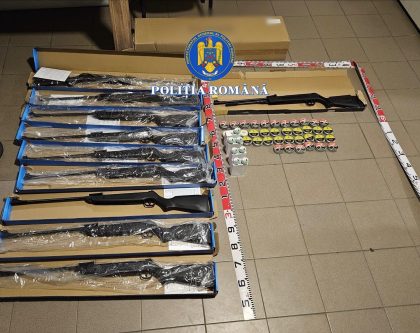 Un adevărat arsenal descoperit în județul Arad
