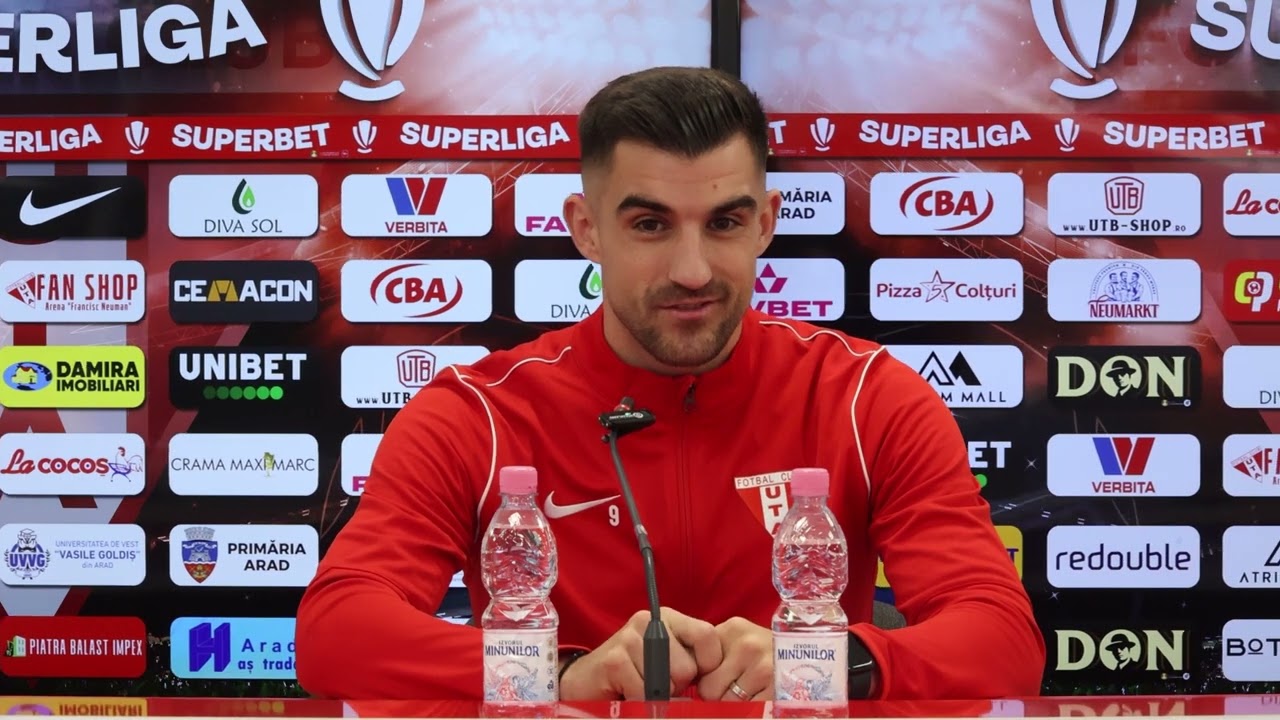 Marius Coman despre confruntarea UTA – Petrolul: Duelul cu Farul, decisiv pentru noi (VIDEO)