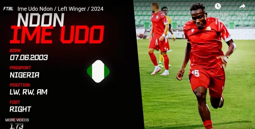 Udo Ndon, noul mijlocaș al echipei UTA, a fost prezentat (VIDEO)