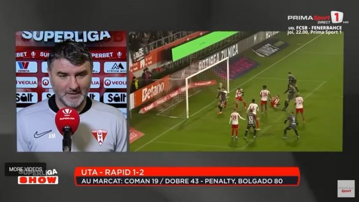 Supărat dar optimist! Ce a declarat Mihalcea după UTA – Rapid (VIDEO) item-thumbnail