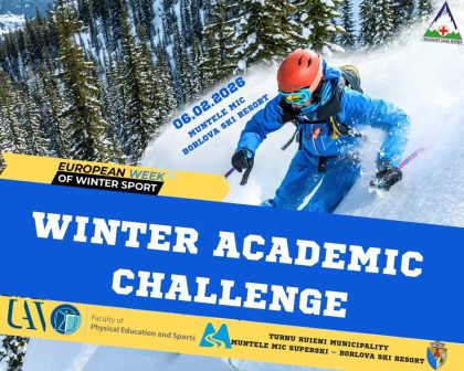 Winter Academic Challenge – o competiție de schi slalom dedicată studenților, foștilor studenți și angajaților UAV