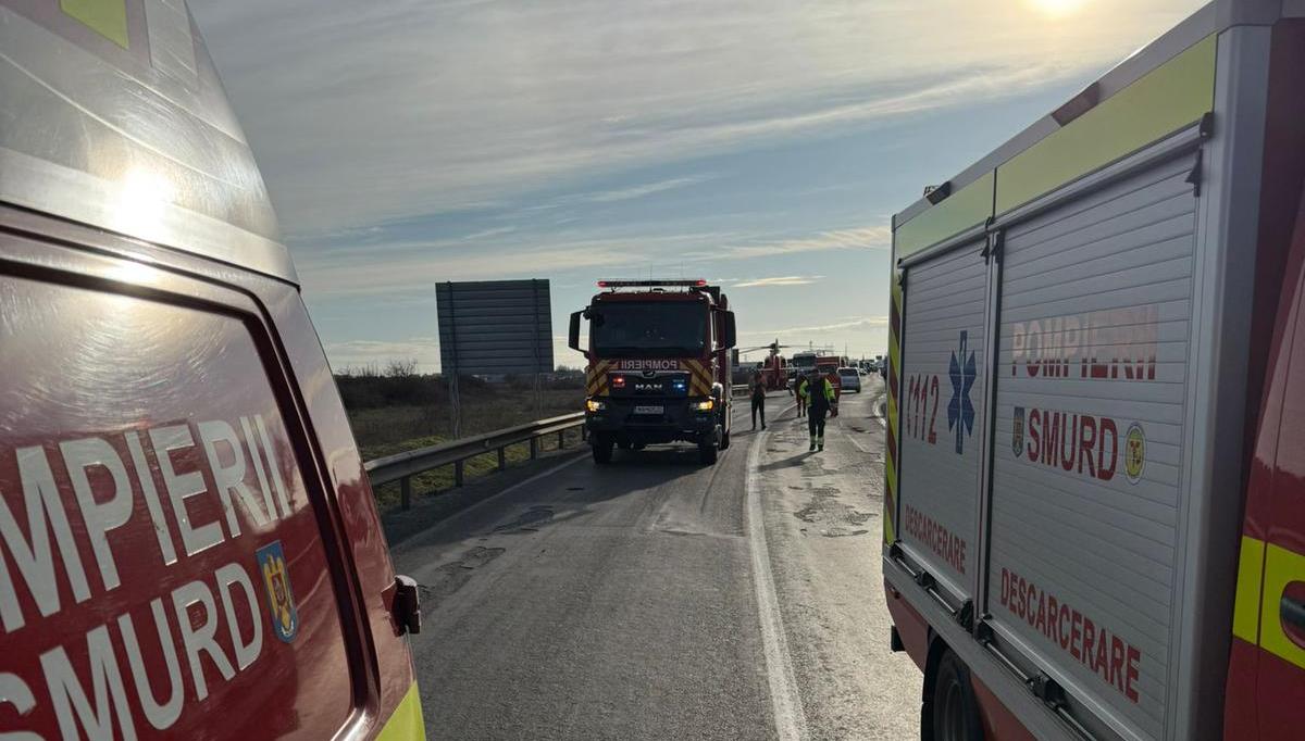 Accident Serios la Ieșirea din Arad, Iată Ce S-a Întâmplat (VIDEO)