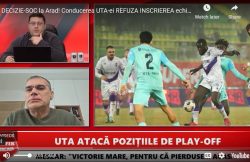 Fanatik.ro: „DECIZIE-ȘOC la Arad! Conducerea UTA-ei REFUZĂ ÎNSCRIEREA echipei în cupele europene”