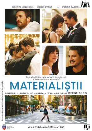 Comedia romantică „Materialiștii“, la Cinema „Arta“
