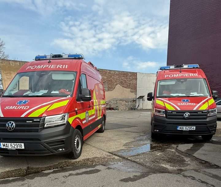 Noi ambulanțe SMURD în dotarea ISU Arad item-thumbnail