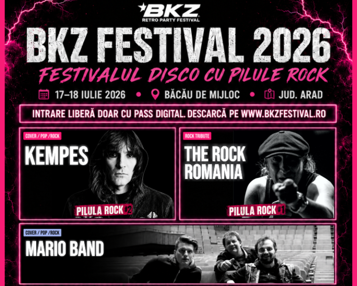 Kempes și The Rock Romania (AC/DC tribute) pe scena BKZ Festival din județul Arad item-thumbnail