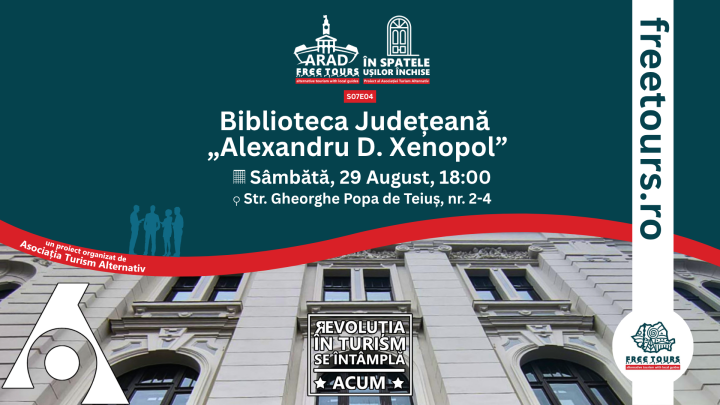 Ce se află dincolo de ușile Bibliotecii Județene? Arad Free Tours propune o vizită altfel item-thumbnail