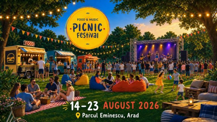 Picnic Festival revine la Arad între 14 și 23 august: zece zile cu street food, muzică și seri de vară în aer liber item-thumbnail