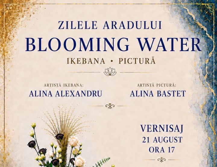 „Blooming Water“. Ikebana, pictură și estetică japoneză, la Zilele Aradului item-thumbnail