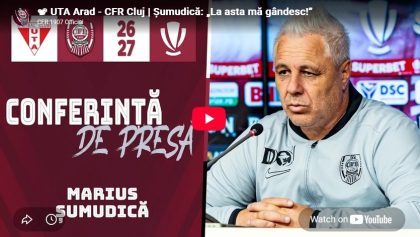 „Sperăm să nu ne întoarcem cu mâna goală…” Șumudică e rezervat înaintea meciului de la Arad (VIDEO) item-thumbnail
