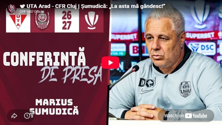 „Sperăm să nu ne întoarcem cu mâna goală…” Șumudică e rezervat înaintea meciului de la Arad (VIDEO) item-thumbnail